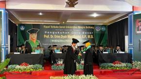 Pengukuhan Guru Besar Prof. Dr. Eries Dyah Mustikarini, S.P., M.Si,